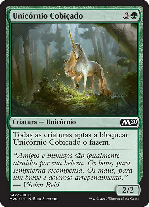 Unicórnio Cobiçado