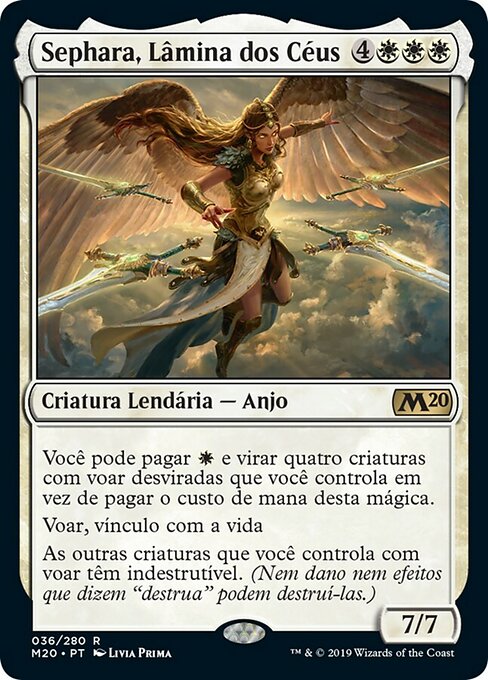 Sephara, Lâmina dos Céus
