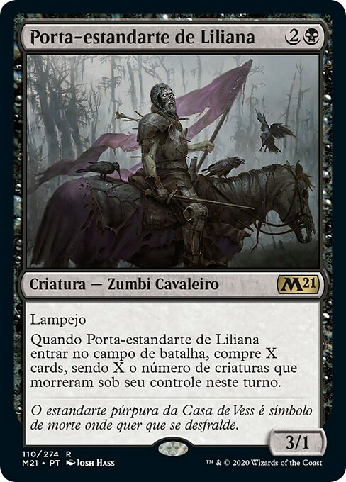Porta-estandarte de Liliana