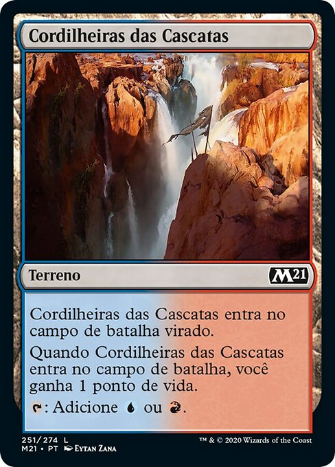 Cordilheiras das Cascatas