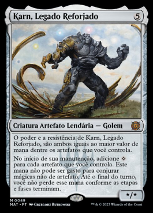 Karn, Legado Reforjado