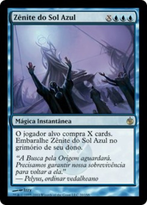 Zênite do Sol Azul