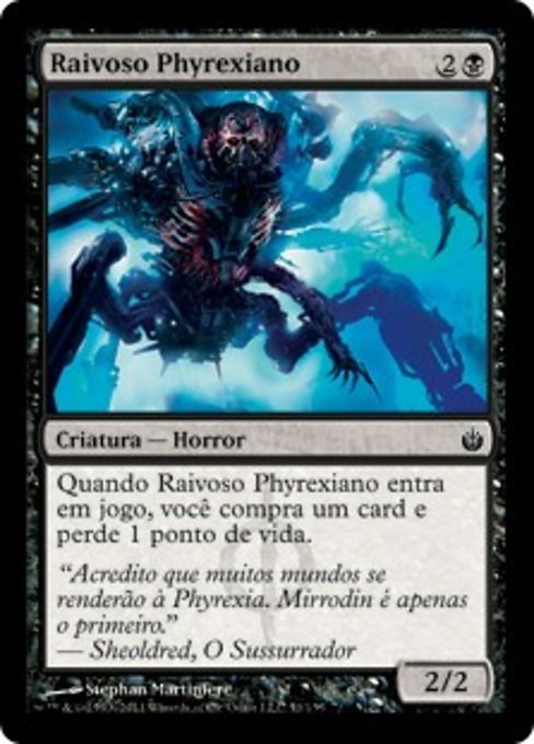 Raivoso Phyrexiano