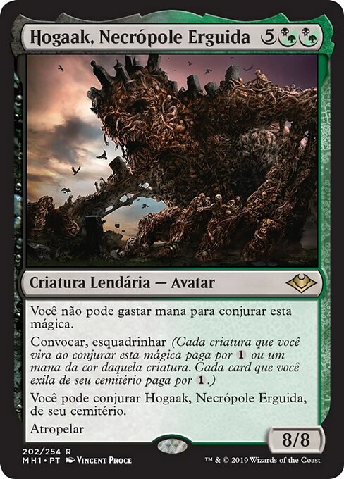 Hogaak, Necrópole Erguida