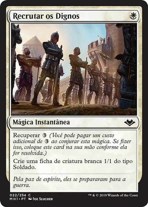 Recrutar os Dignos