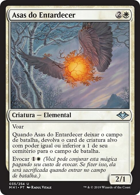 Asas do Entardecer