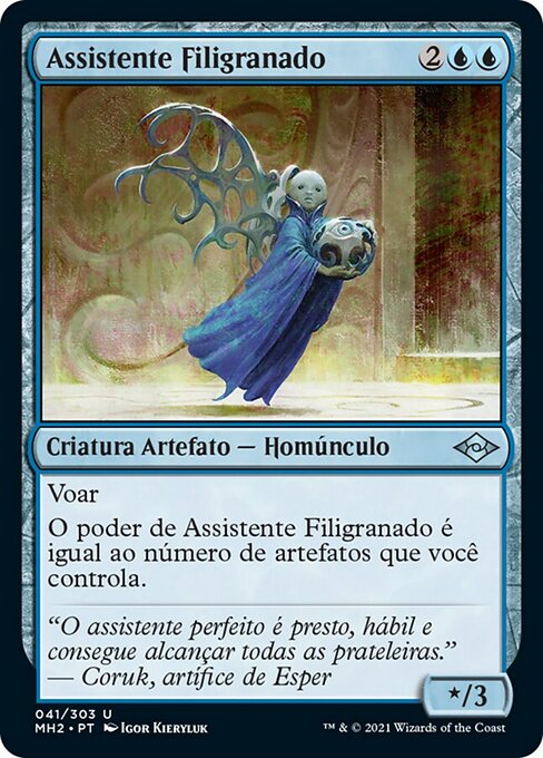 Assistente Filigranado