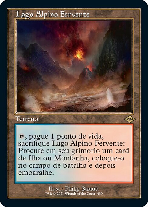 Lago Alpino Fervente