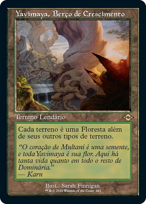 Yavimaya, Berço de Crescimento