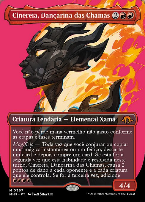 Cinereia, Dançarina das Chamas