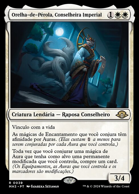 Orelha-de-Pérola, Conselheira Imperial