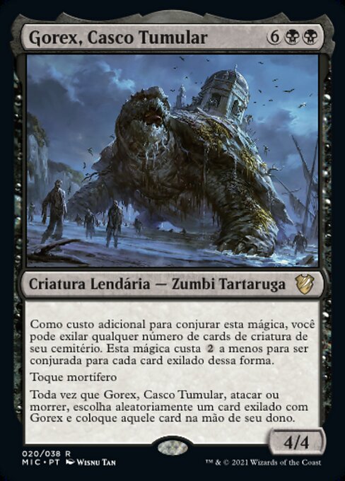 Gorex, Casco Tumular