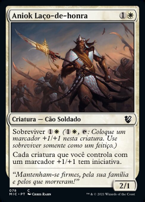 Aniok Laço-de-honra