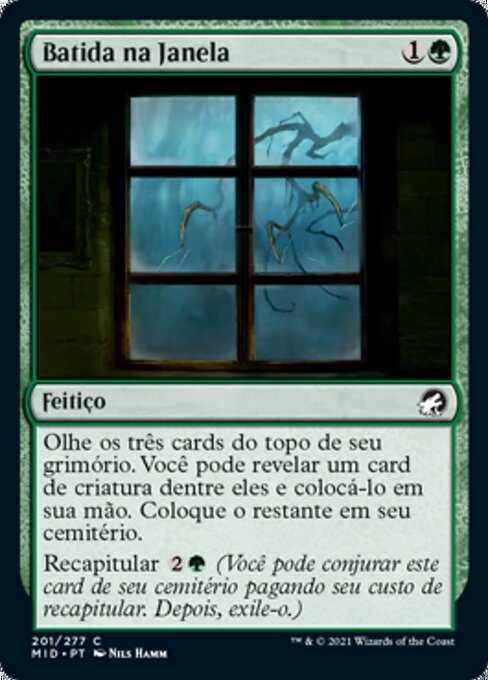 Batida na Janela
