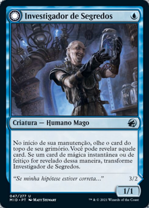 Delver of Secrets // Insectile Aberration
