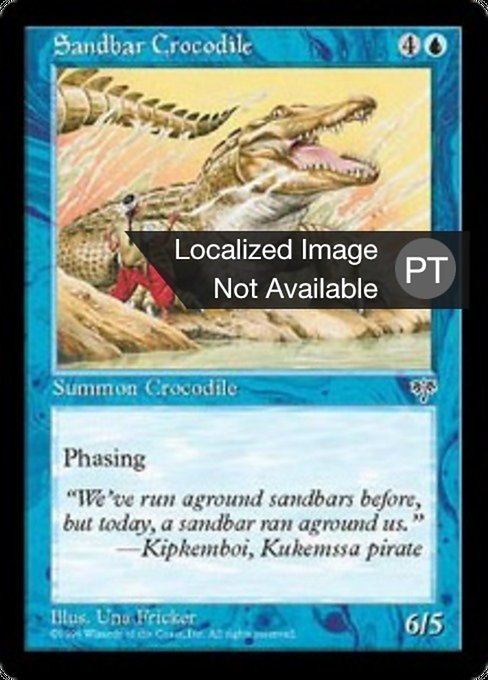 Crocodilo da Restinga