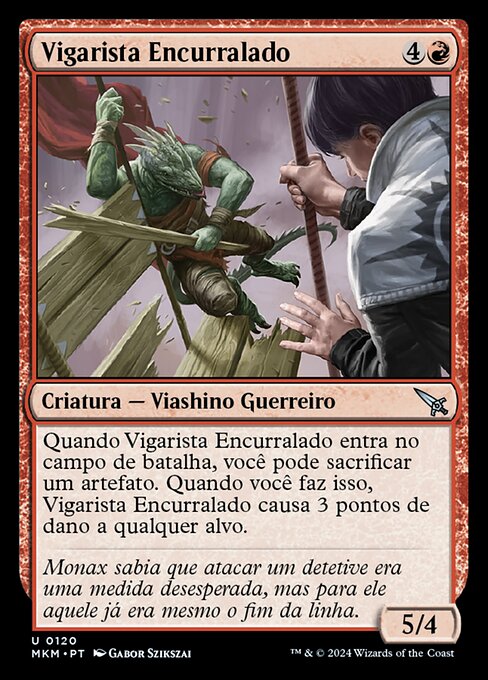 Vigarista Encurralado