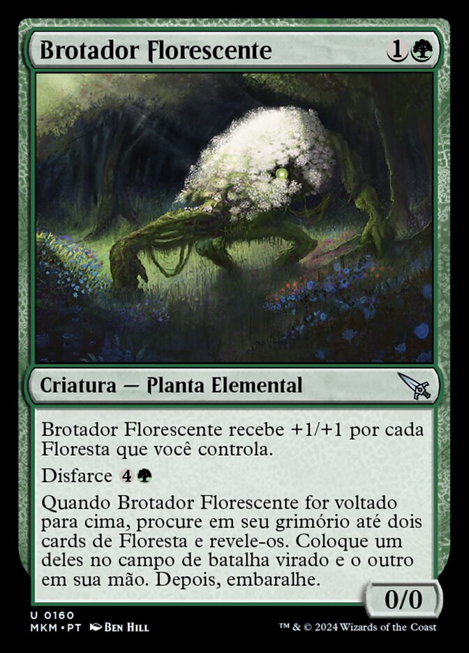 Brotador Florescente