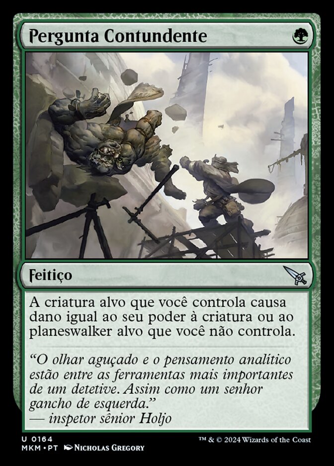 Pergunta Contundente