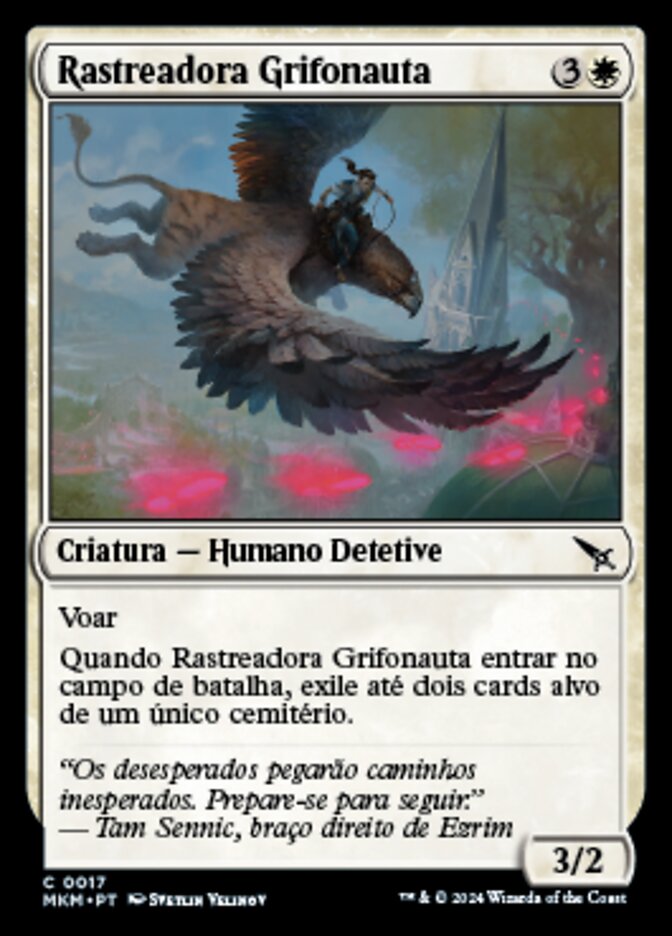 Rastreadora Grifonauta