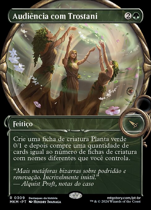Audiência com Trostani