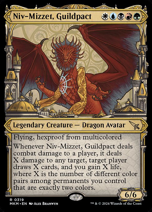 Niv-Mizzet, Pacto das Guildas