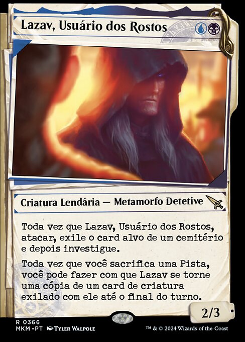 Lazav, Usuário dos Rostos