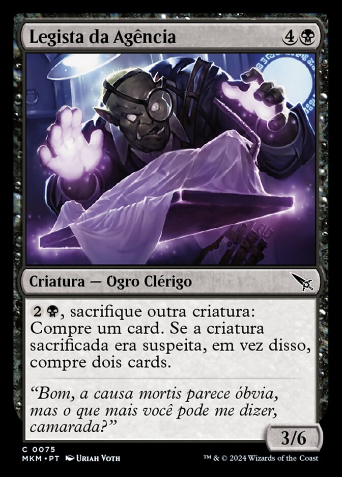Legista da Agência