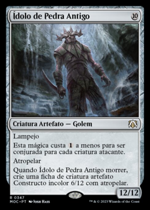 Ídolo de Pedra Antigo