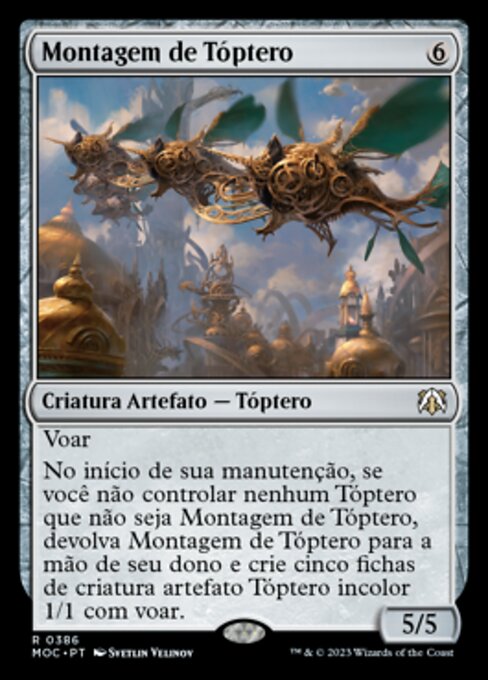 Montagem de Tóptero