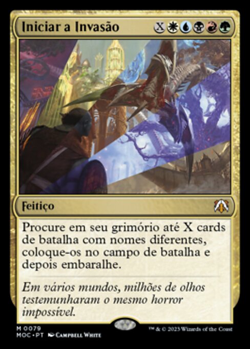 Iniciar a Invasão
