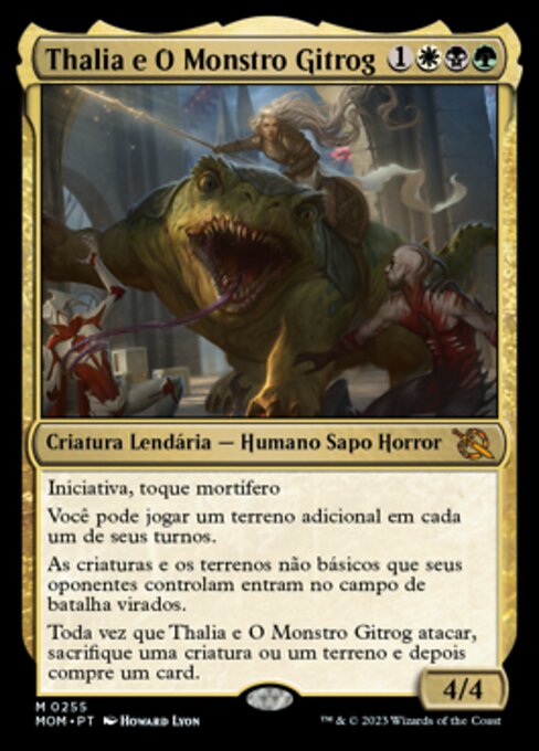 Thalia e O Monstro Gitrog