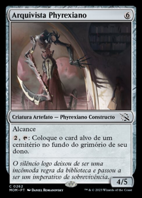 Arquivista Phyrexiano