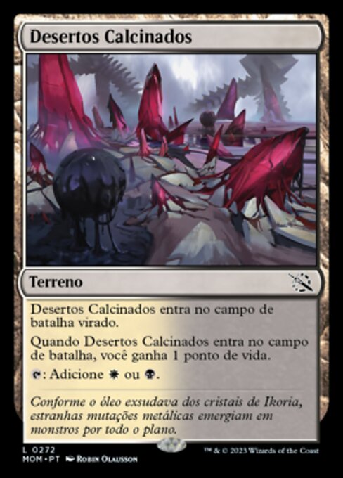 Desertos Calcinados