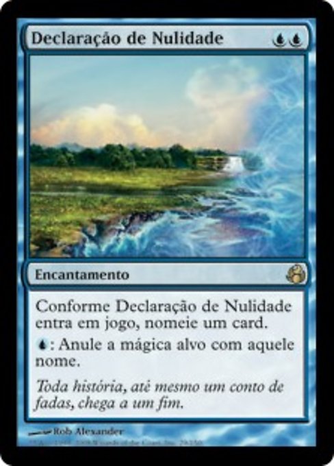 Declaração de Nulidade