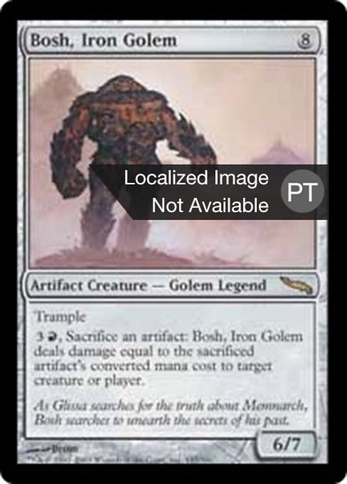 Bosh, Golem de Ferro