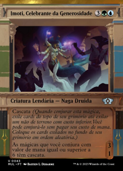 Imoti, Celebrante da Generosidade