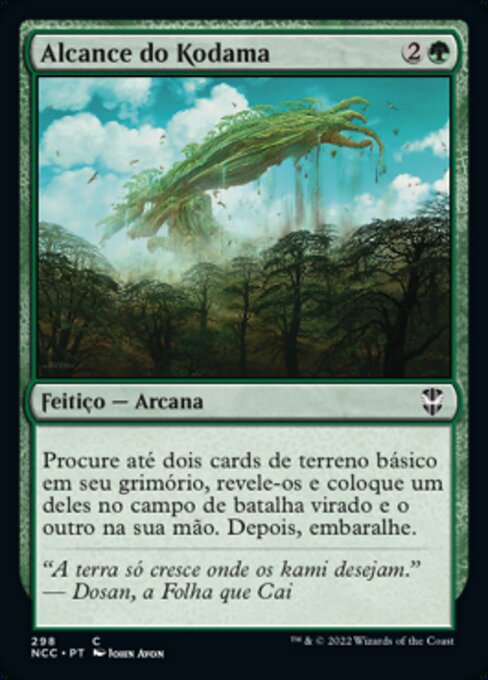 Alcance do Kodama