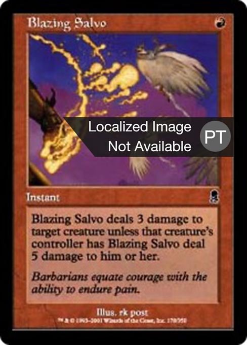Salva Flamejante