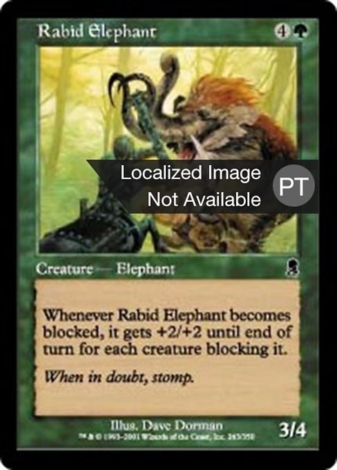 Elefante Raivoso
