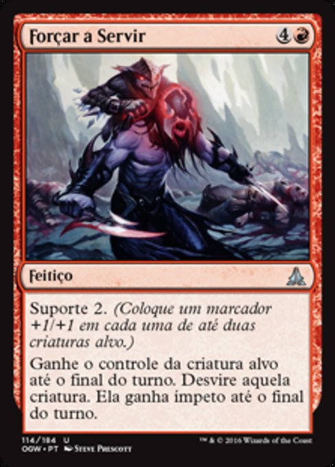 Forçar a Servir