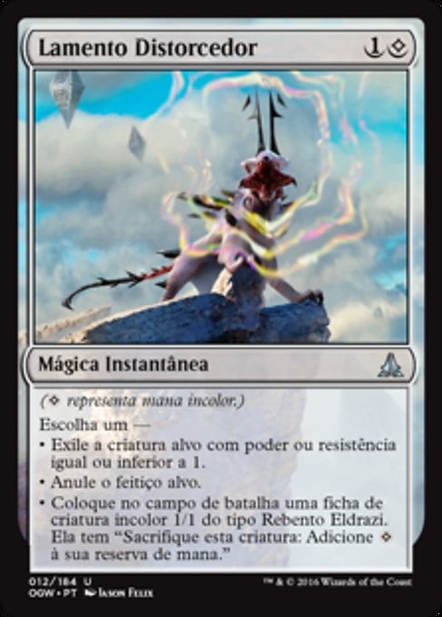 Lamento Distorcedor