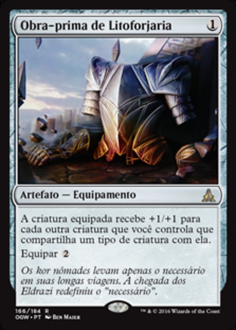 Obra-prima de Litoforjaria