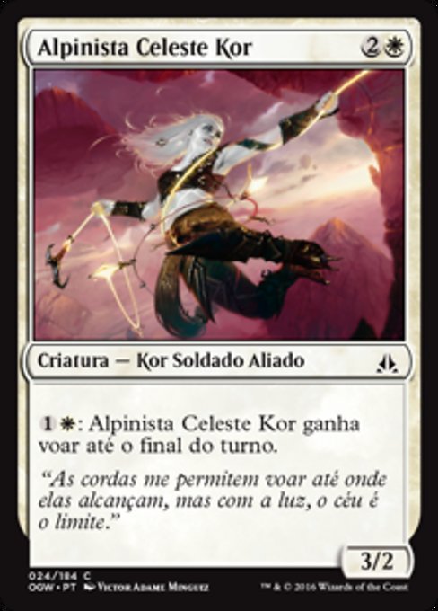 Alpinista Celeste Kor