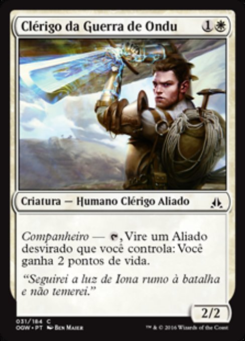 Clérigo da Guerra de Ondu