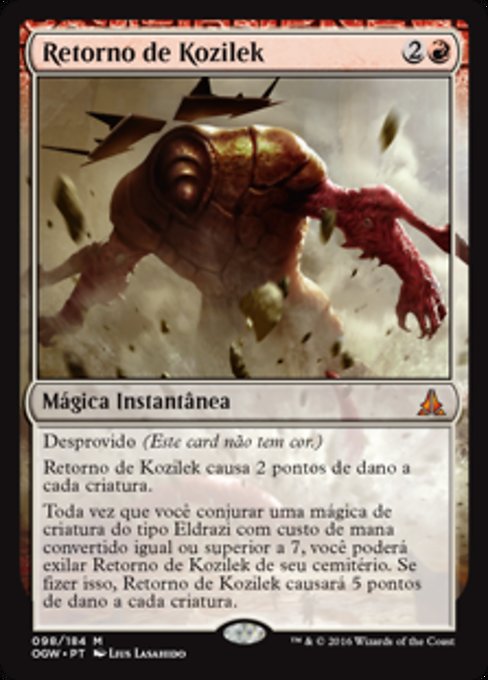 Retorno de Kozilek
