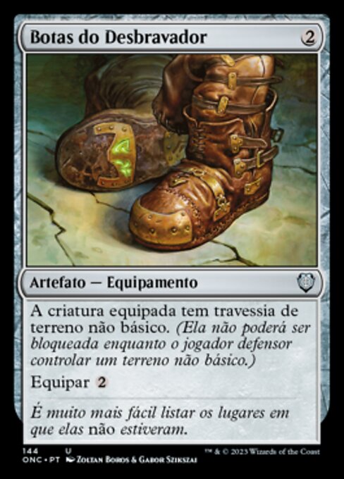 Botas do Desbravador