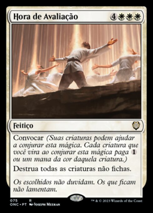 Hora de Avaliação