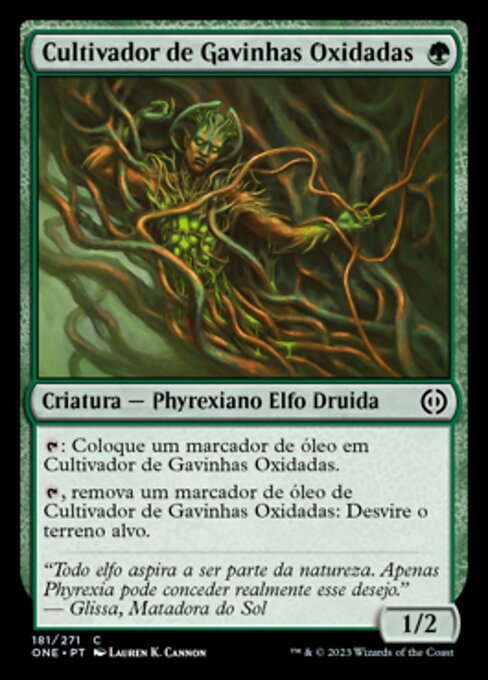 Cultivador de Gavinhas Oxidadas