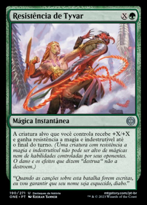Resistência de Tyvar